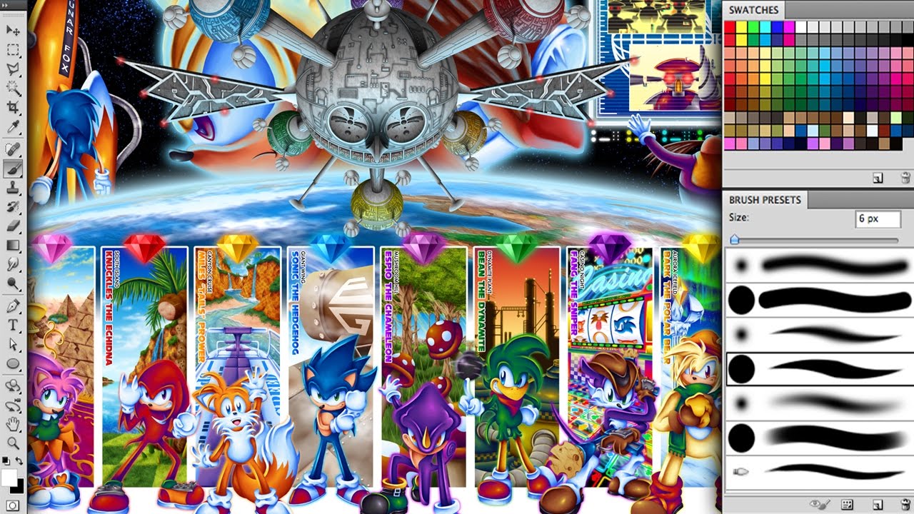 sonic the fighters 2