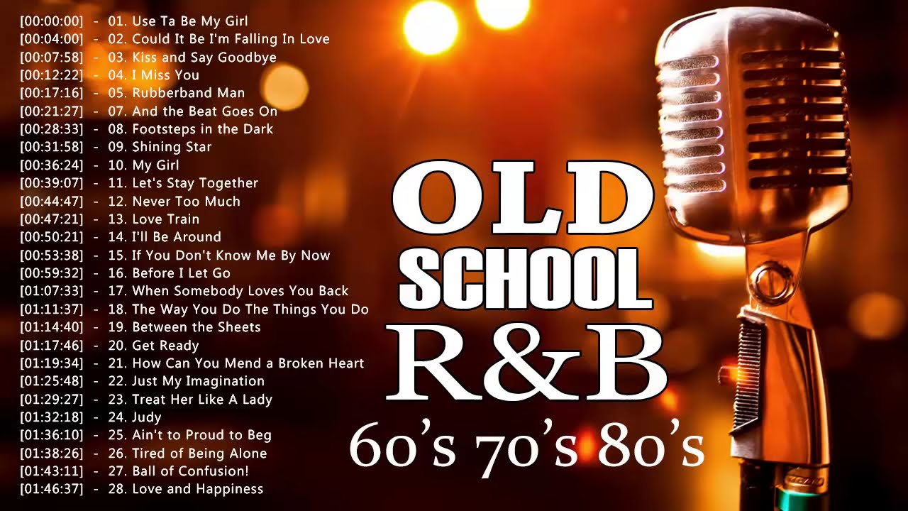 old school r&b music playlist